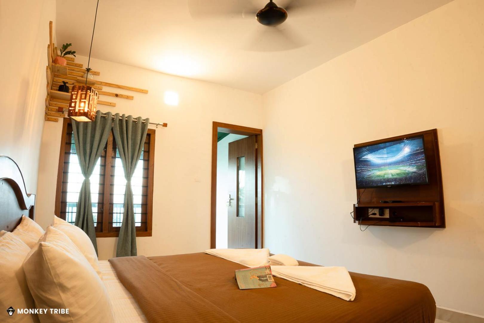 Monkey Tribe Munnar Hostel Bilik gambar